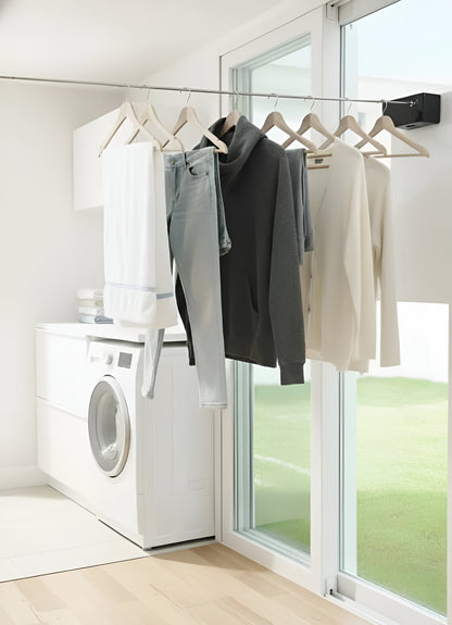 Indoor Household Invisible Telescopic Drying Rack